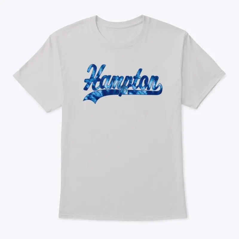 Hampton Blue Script