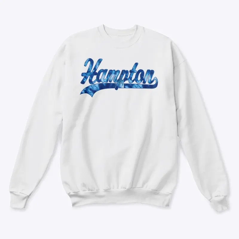 Hampton Blue Script