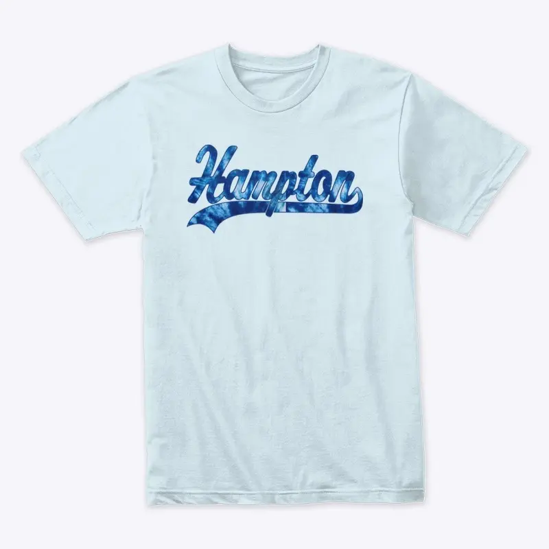 Hampton Blue Script