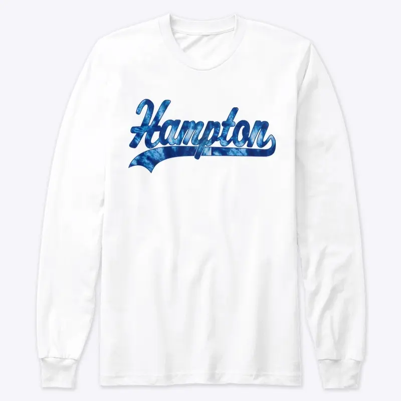 Hampton Blue Script