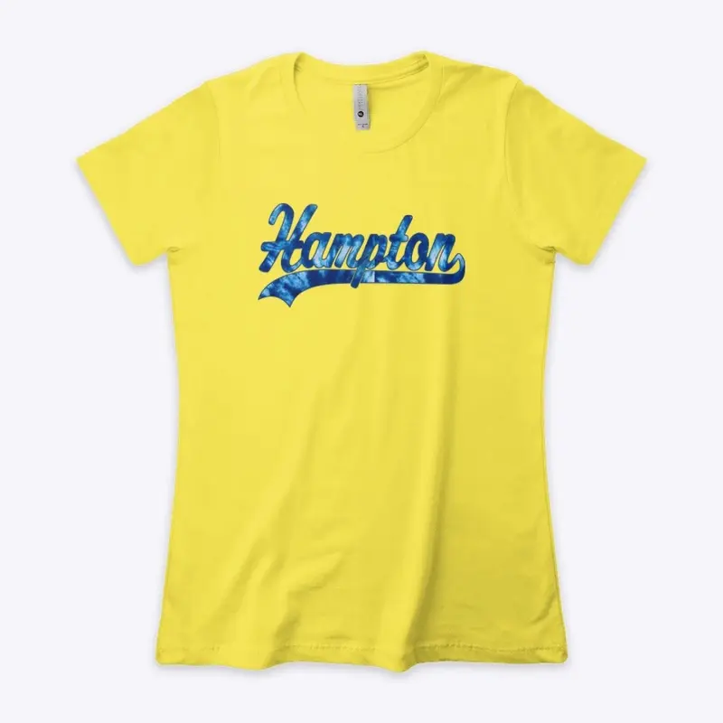 Hampton Blue Script