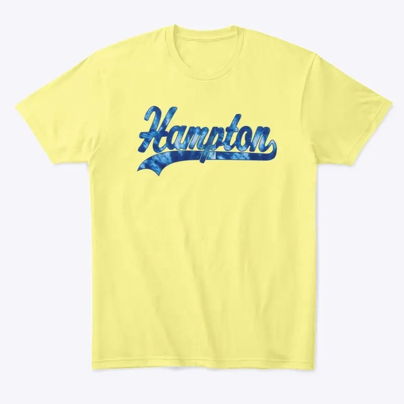 Hampton Blue Script